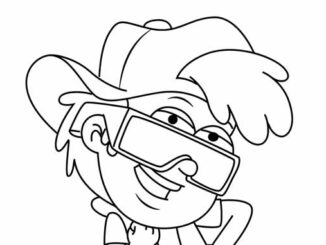 Desenhos de Gravity Falls para colorir