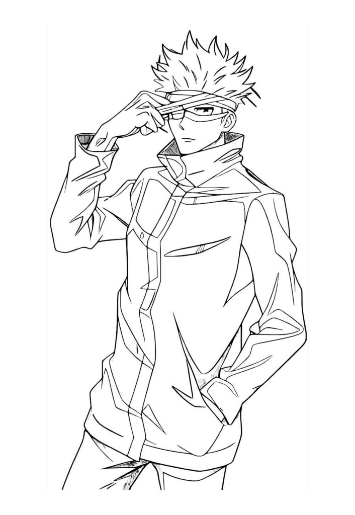 Desenho de Jujutsu Kaisen