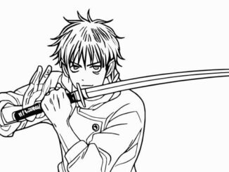 Desenhos de Jujutsu Kaisen para colorir
