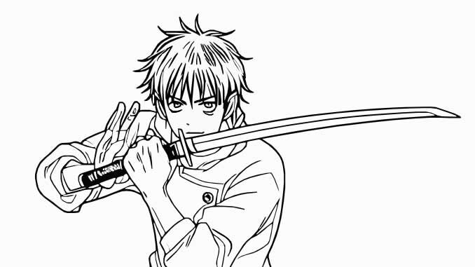 Desenhos de Jujutsu Kaisen para colorir