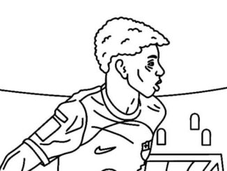 Desenhos de Lamine Yamal para pintar e imprimir