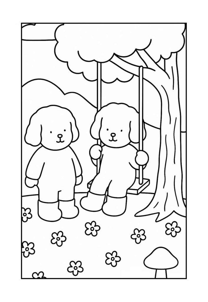 Desenho de Bobbie Goods para pintar