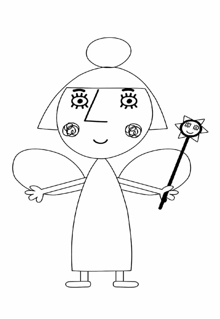 Desenho do Pequeno Reino de Ben e Holy