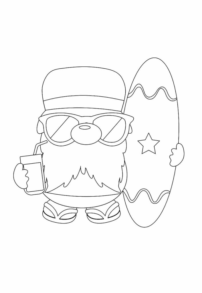 Desenho de Gnomo