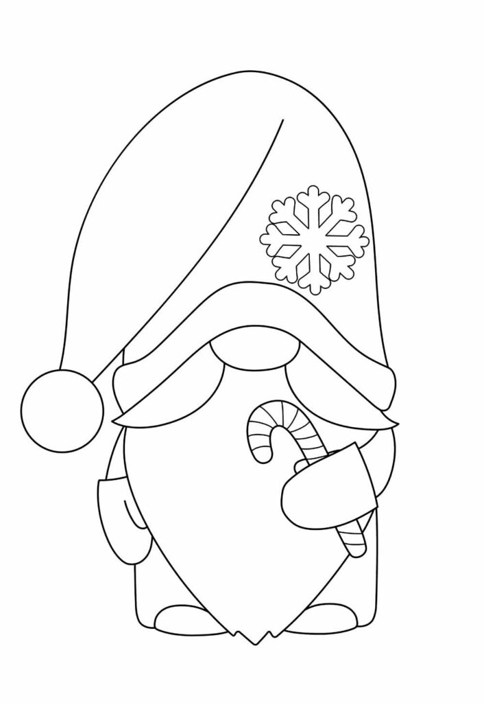Desenho de Gnomo