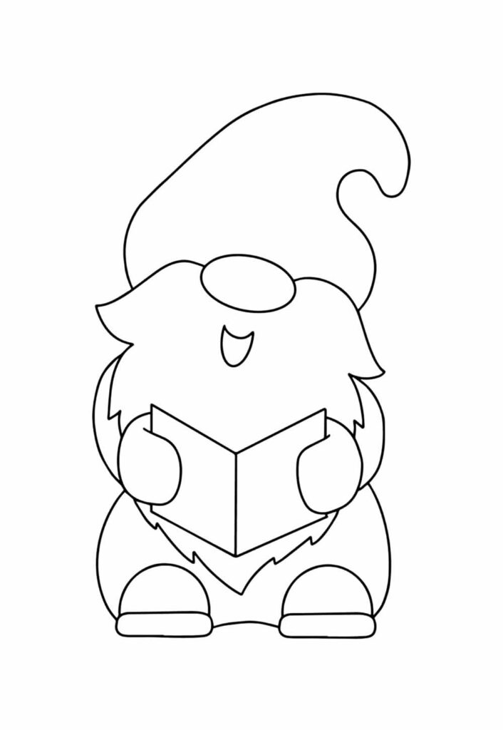 Desenho de Gnomo
