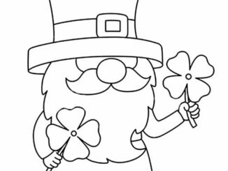 Desenhos de Gnomos para colorir