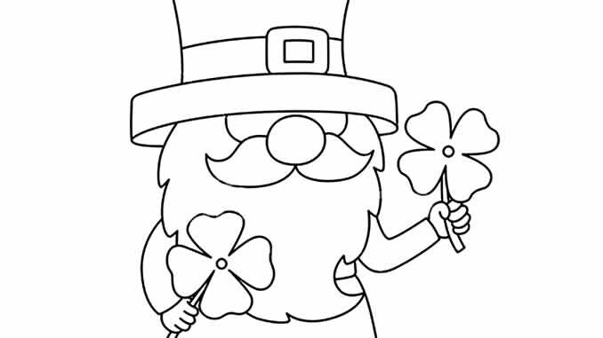 Desenhos de Gnomos para colorir