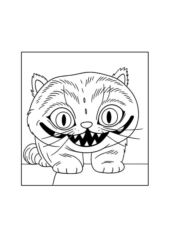 Tigre Derpy - Guerreiras do K-Pop para colorir