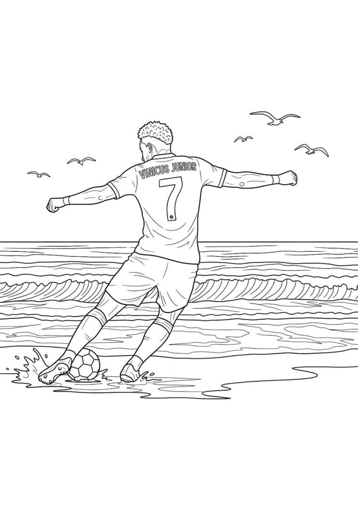 Desenho Vinicius Júnior