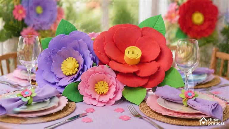 Flores de EVA para Enfeite