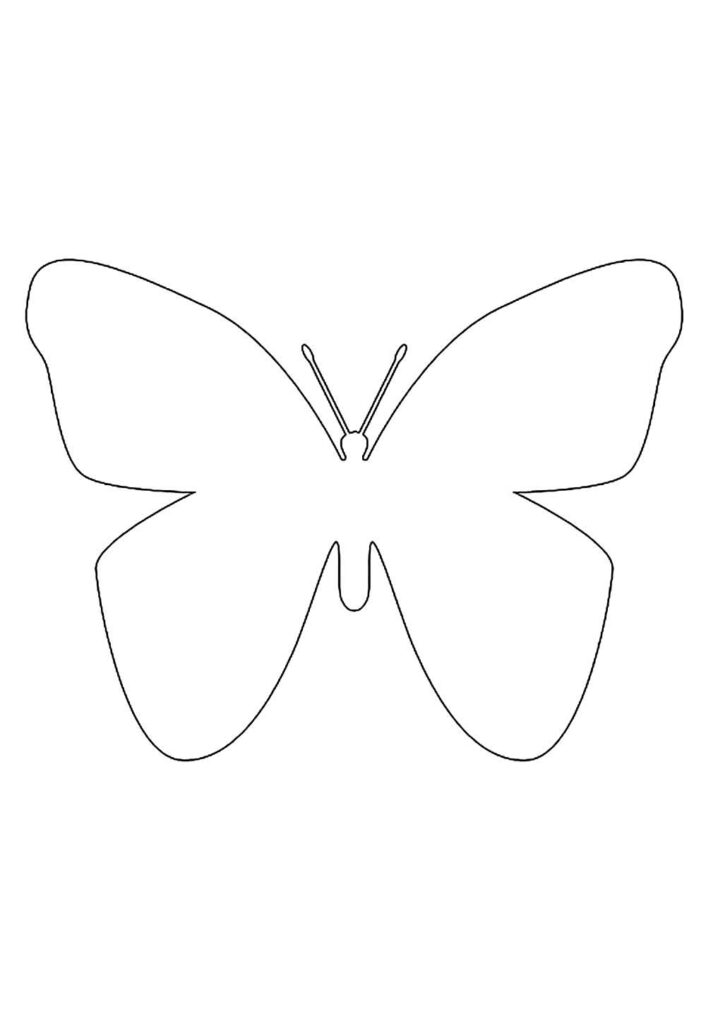 Molde de Borboleta