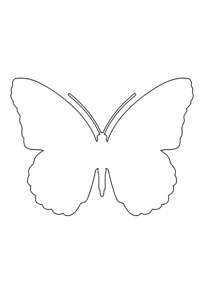 Molde de Borboleta