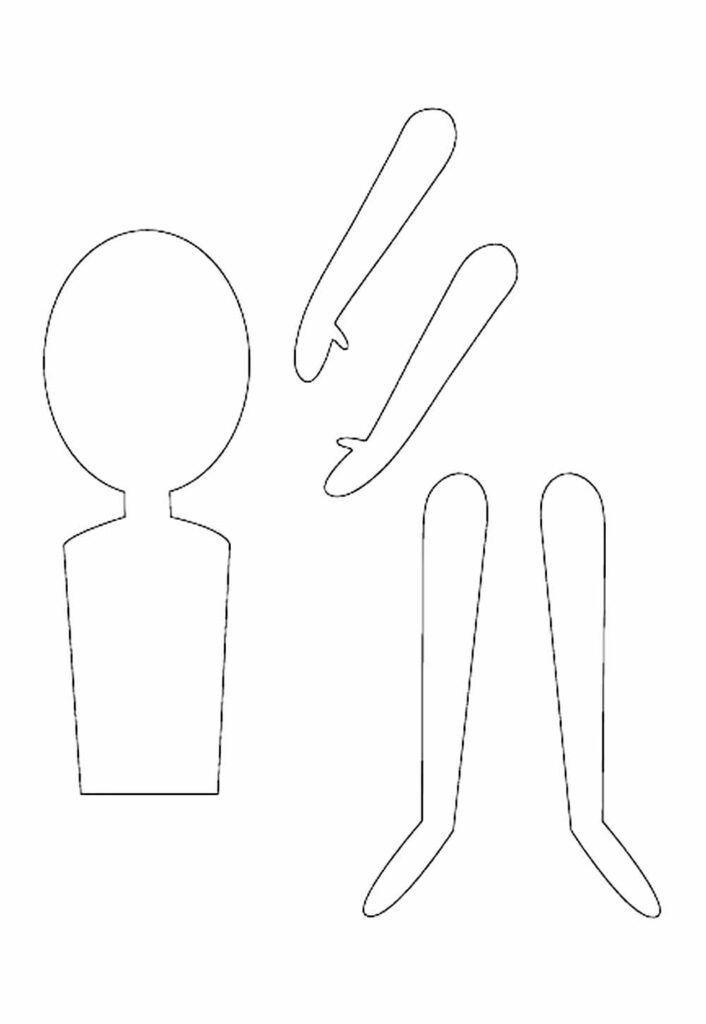Molde de Boneco