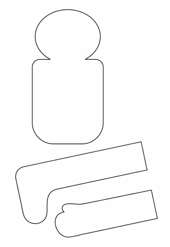 Moldes de Boneco