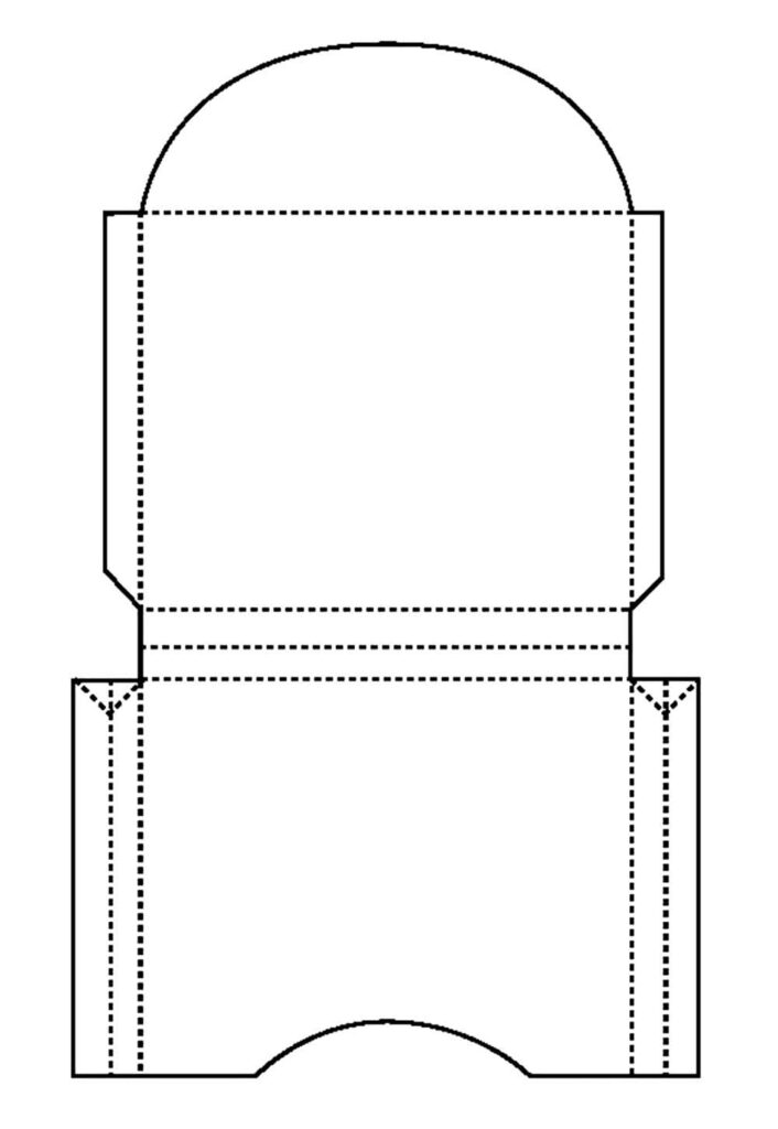 Molde de Caixa Envelope