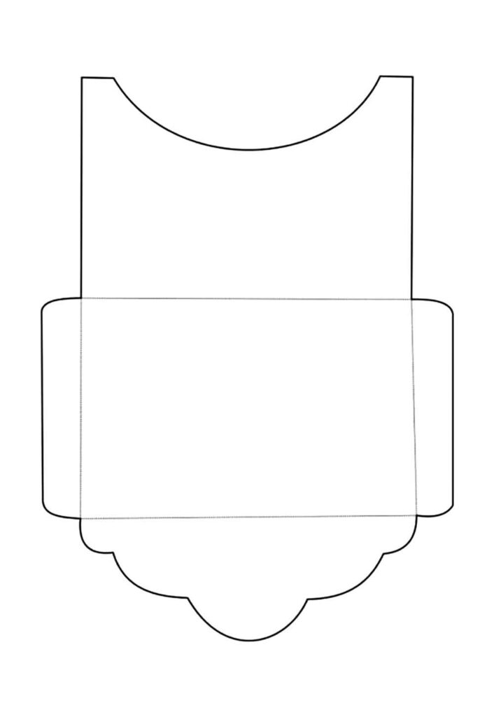 Molde de Caixinha Envelope