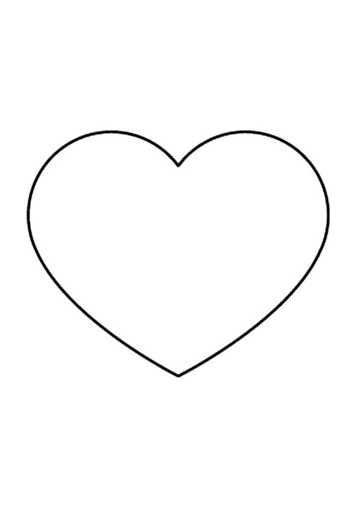 Plantilla de Corazón