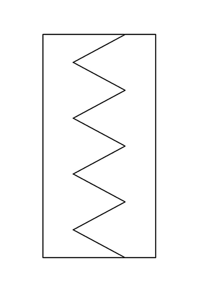 Molde de Coroa para Imprimir