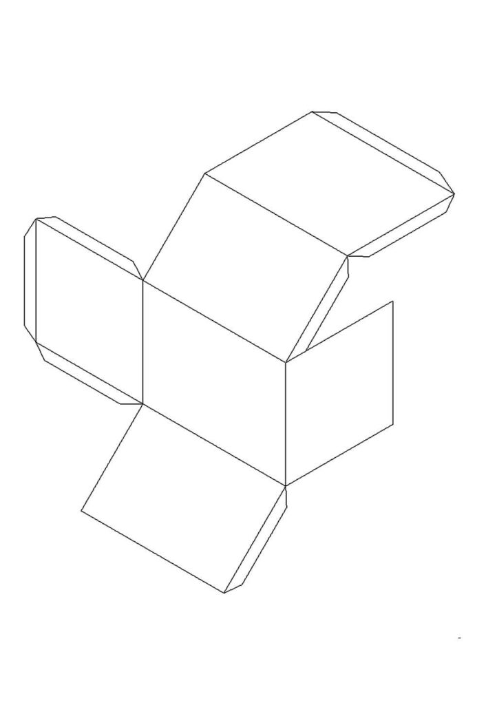 Molde de Forma Geométrica para Imprimir