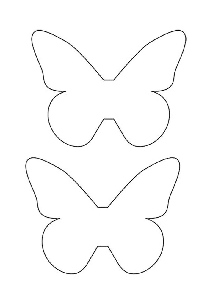 Molde de Mariposas
