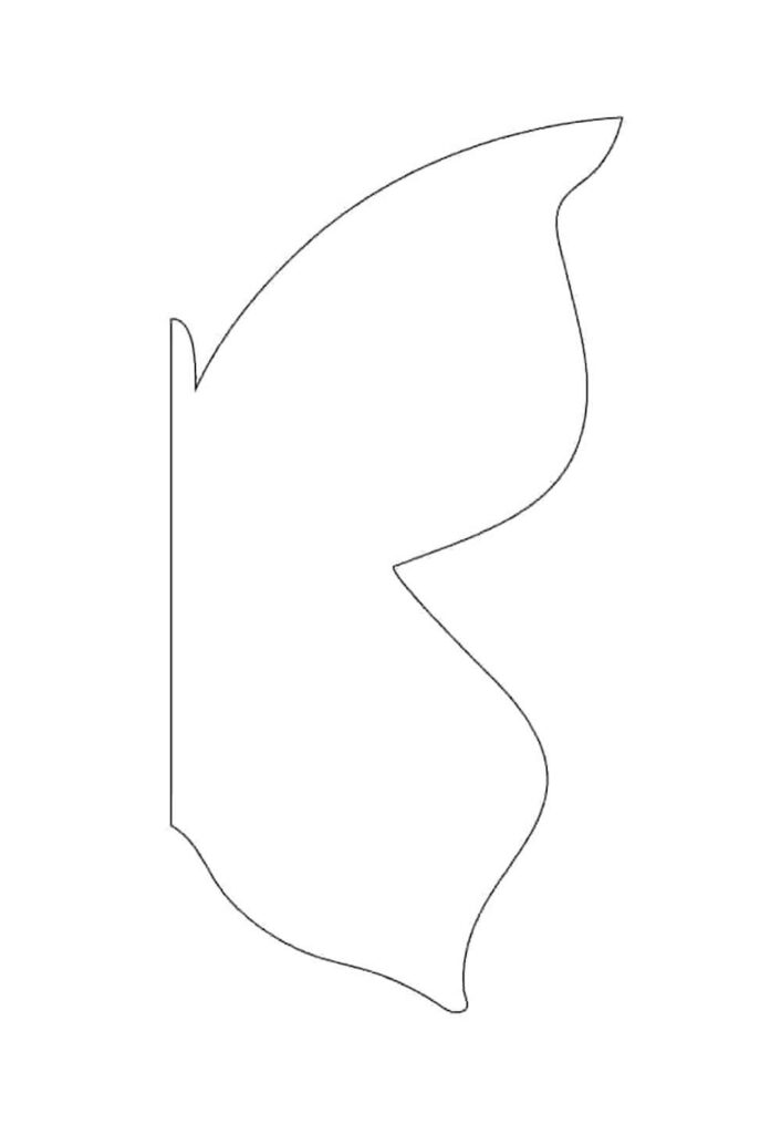 Dibujo de Mariposa para Imprimir