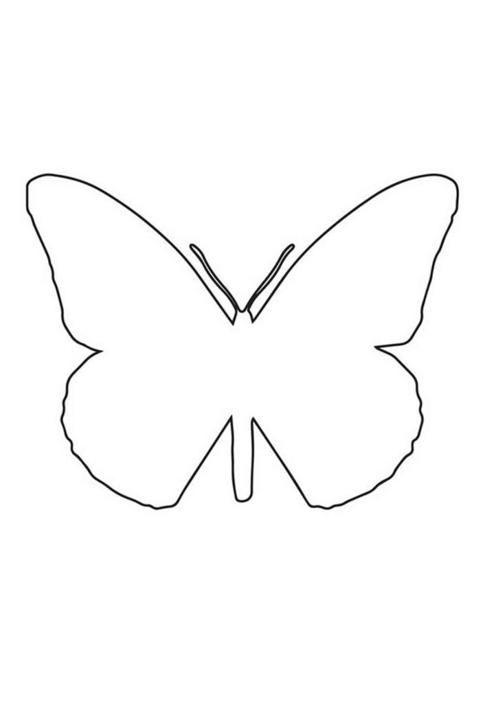 Dibujo de Mariposa para Imprimir
