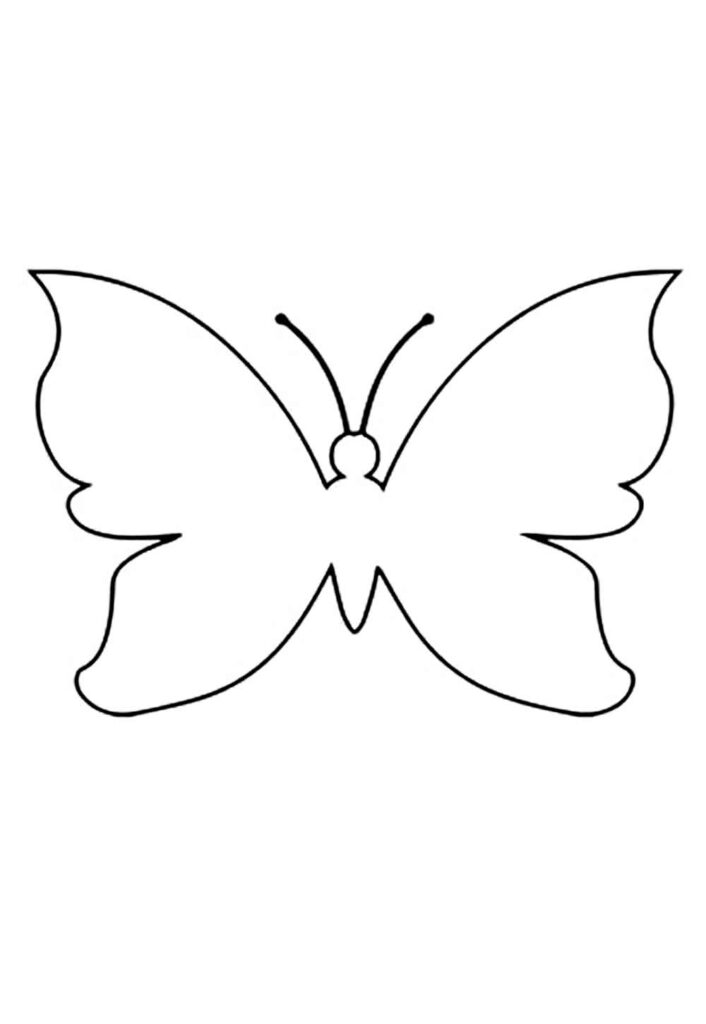 Dibujo de Mariposa para Imprimir