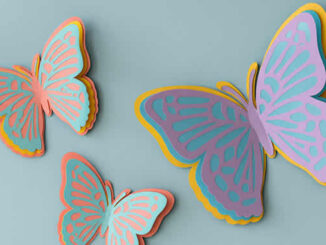 Moldes de Mariposa para Imprimir