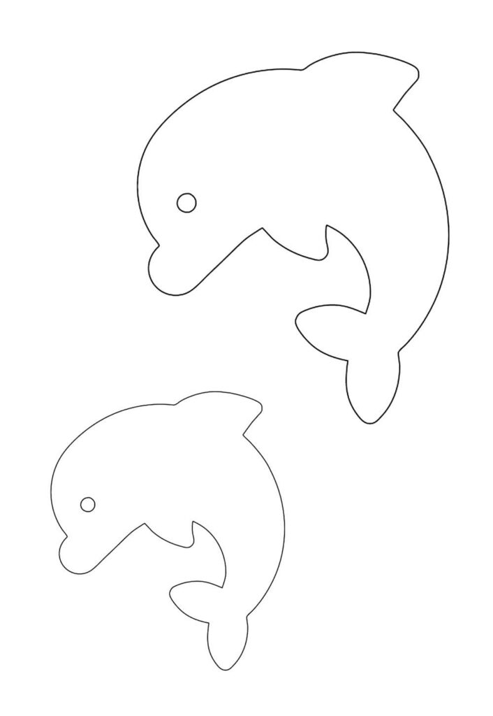 Molde de Golfinhos
