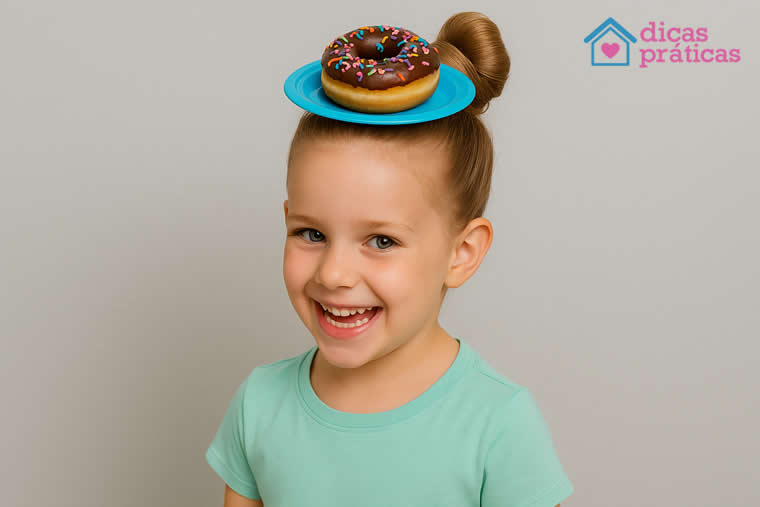 Cabelo Maluco com Rosquinha