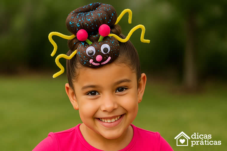 Cabelo Maluco com Aranha