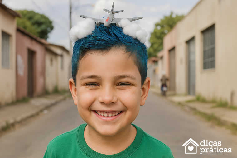 Cabelo Maluco para Menino
