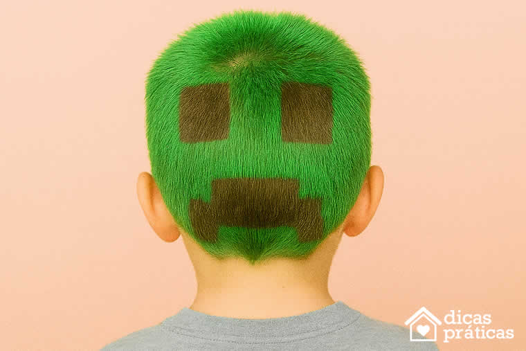 Cabelo Maluco - Minecraft