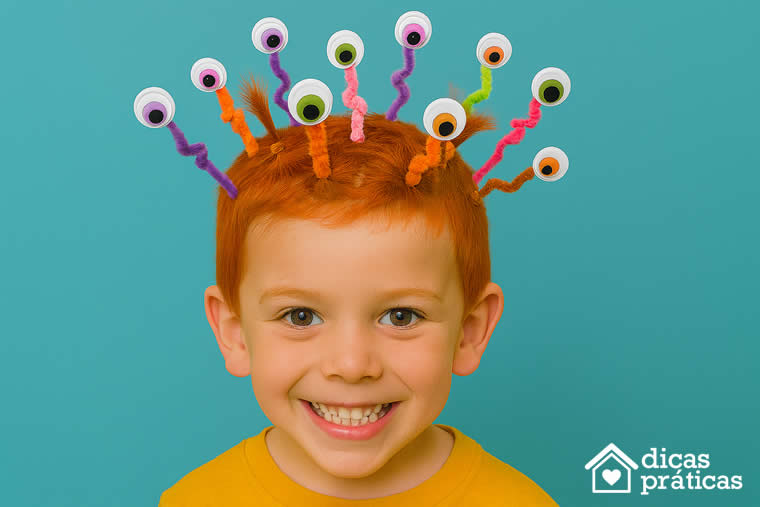 Cabelo Maluco com Olhinhos
