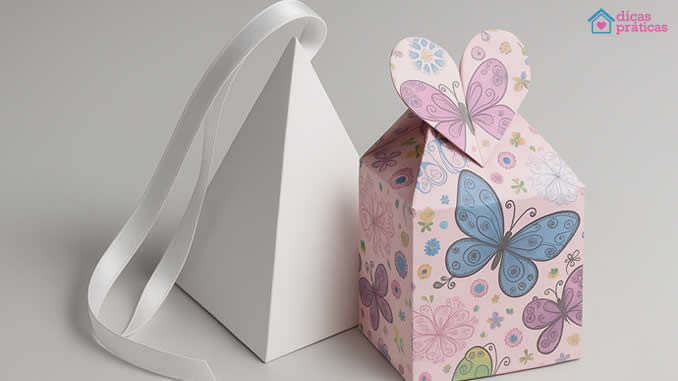 Caixinhas de Papel para Dia das Crianças