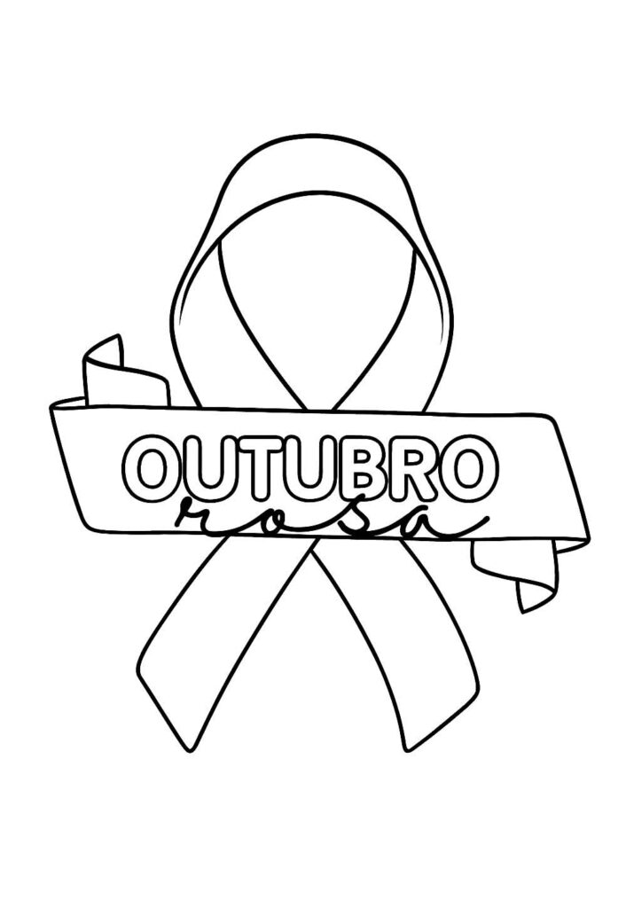 Desenho do Outubro Rosa