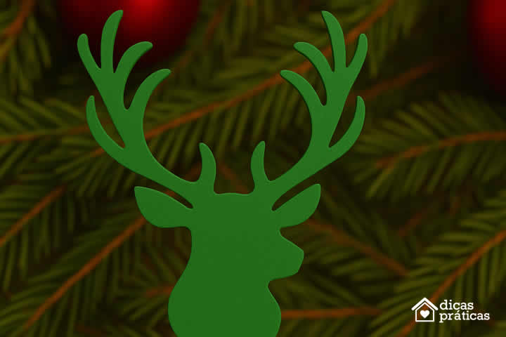 Rena de Natal em EVA