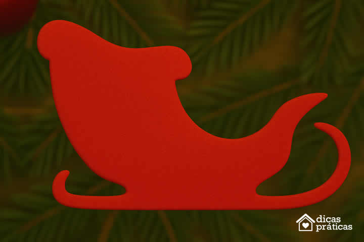 Trenó do Papai Noel em EVA