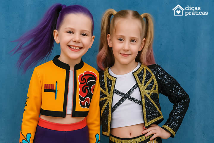 Roupas de Guerreiras do K-Pop