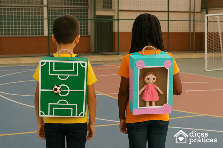 Ideias de Mochila Maluca