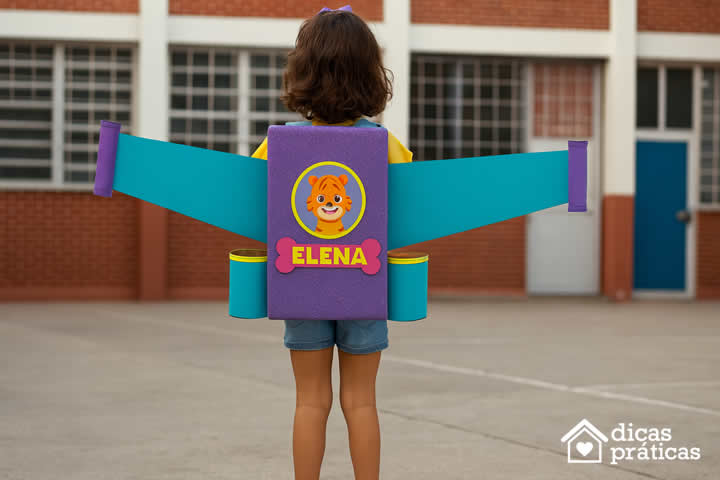 Mochila Maluca Avião