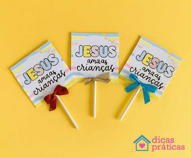 Lembrancinhas Dia das Crianças Igreja
