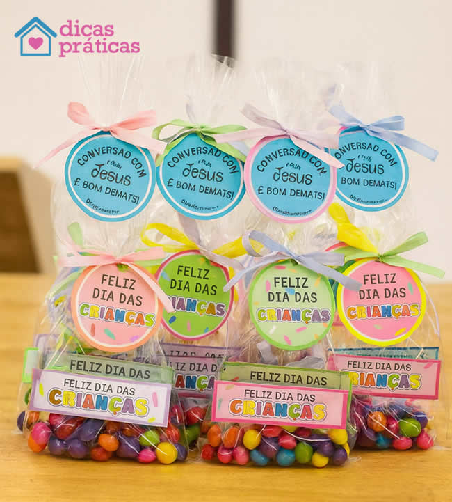 Lembrancinhas para Dia das Crianças na Igreja