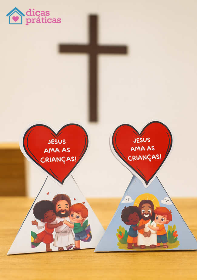 Lembrancinhas de Dia das Crianças na Igreja