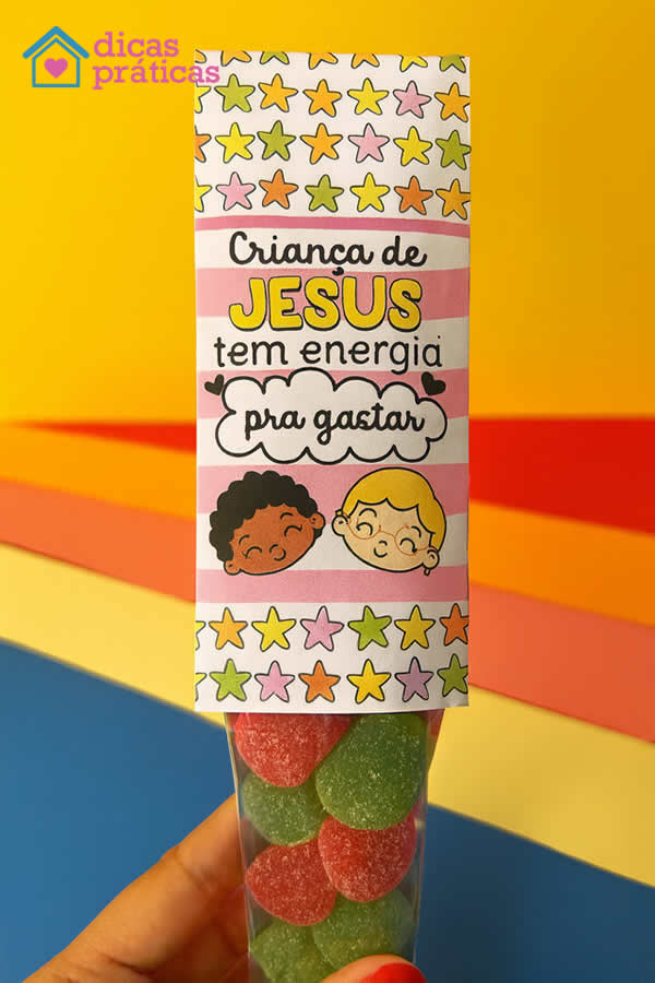 Lembrancinhas de Dia das Crianças na Igreja