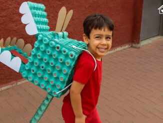 Como fazer Mochila Maluca com Caixa de Ovos