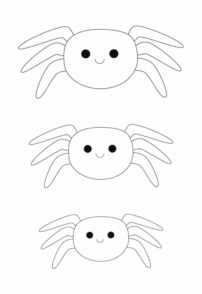 Moldes Fofos de Aranhas