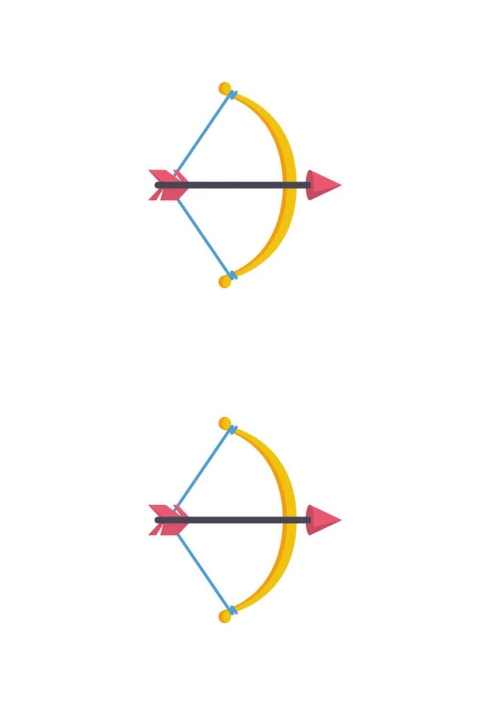 Moldes de Arco e Flecha
