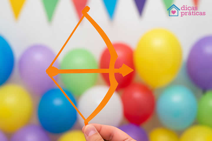 Moldes de Arco e Flecha para Imprimir